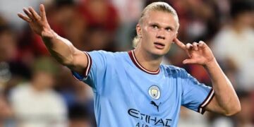 Haaland’s Hat-Trick Sends Manchester City 3-1 Past West Ham