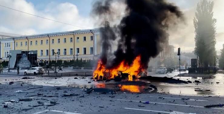 Russia Launches Deadly Missile And Drone Attack On Ukraine