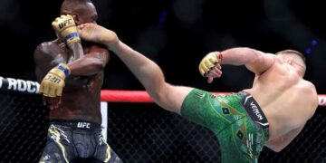 Dricus du Plessis Beats Israel Adesanya Via Submission in Round Four to Retain UFC Middleweight Title