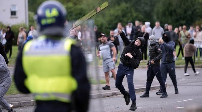 UK Violence: Unrest Persists, Police Officers Get Assaulted With Petrol Bomb