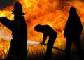 Fuel Depot in Flames as Russia, Ukraine Trade Blame