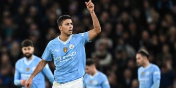 Rodri set for long spell out as Man City confirm serious knee injury