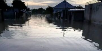 Flood Submerges Palace of Shehu of Borno and Parts of Maiduguri