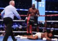 Dubois Stops Joshua in the Fifth Round to Defend Title