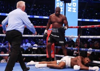Dubois Stops Joshua in the Fifth Round to Defend Title