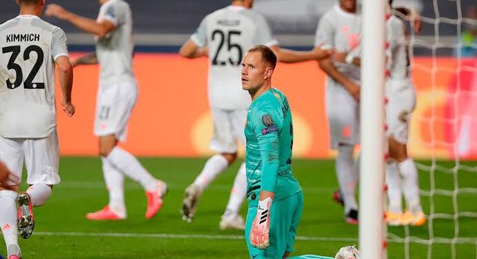 Ter Stegen Subbed Off After Suffering Knee Injury in Barcelona’s Clash Against Villarreal