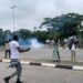 Nigerian Police Shoot #FearlessInOctober Protesters With Teargas, Live Ammunition