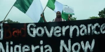 “EndBadGovernance” Protest Holds in Ibadan, Nigeria