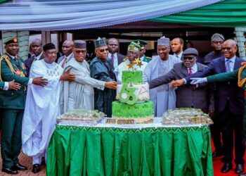 Tinubu Leads Shettima, Akpabio, and Others to Celebrate Independence at Aso Villa