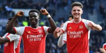 Arsenal Extend Unbeaten Run with Commanding 2-0 Win Over PSG in UCL