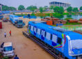 Fire Razes Section of Lagos State Blue Line Rail Track
