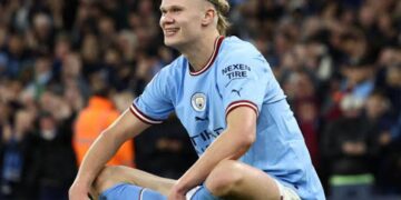 Unapologetic Haaland Heated Clash with Gabriel Magalhaes of Arsenal