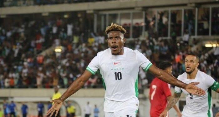 Late Strike Sends Nigeria Past Libya in 1-0 Win in AFCON Qualifier