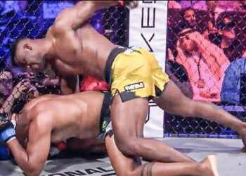 Ngannou Marks MMA Return with First-Round Knockout Over Ferreira at PFL’s Battle of the Giants