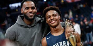 Lakers Win as LeBron, Bronny James Make NBA History in Game as First Father-Son Tandem