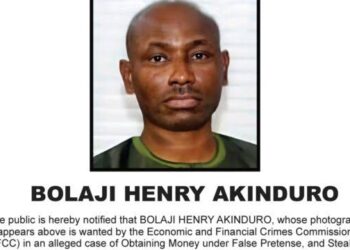 EFCC Declares Oil Mogul Bolaji Akinduro Wanted
