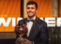 Rodri Wins 2024 Ballon d’Or Ahead of Vinicius Jr and Bellingham
