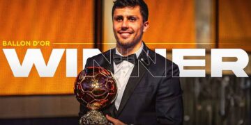 Rodri Wins 2024 Ballon d’Or Ahead of Vinicius Jr and Bellingham