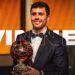 Rodri Wins 2024 Ballon d’Or Ahead of Vinicius Jr and Bellingham