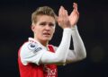 Arsenal Captain Martin Odegaard Back in Full Training Ahead of Champions League Clash