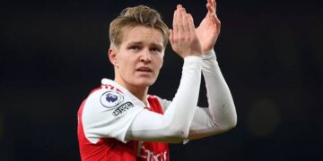 Arsenal Captain Martin Odegaard Back in Full Training Ahead of Champions League Clash