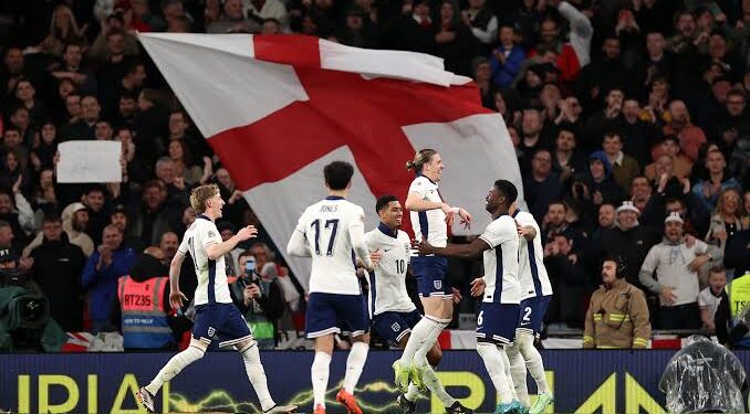 England Crush Ireland to Secure Nations League Promotion
