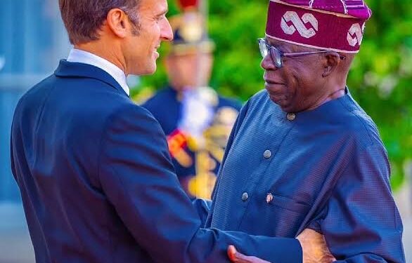 Nigeria-France Partnership: Tinubu Meets Macron in Historic Visit