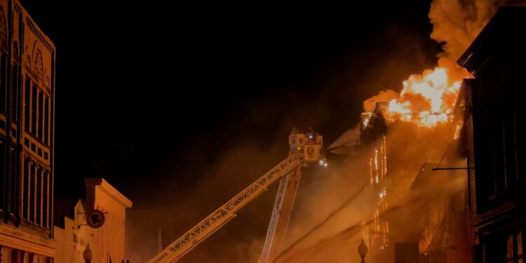 Fire Causes Collapse of The Hague Apartment, Injuring Four