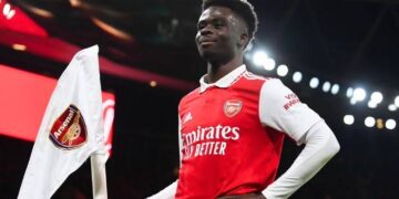 Bukayo Saka Brace Inspires Arsenal to 3-0 Victory Over Monaco in Champions League