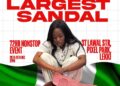 Liz Sanya To Break Guinness Record With Giant Sandal In Lagos
