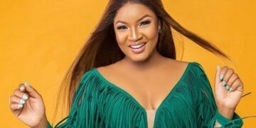 Omotola Jalade-Ekeinde Escapes Los Angeles Inferno, Arrives In Abuja