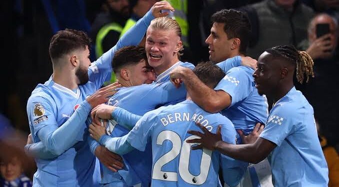 Manchester City trash bottom side Ipswich 6-0