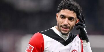 Omar Marmoush: Manchester City complete €70m transfer from Eintracht Frankfurt