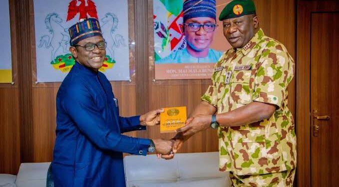 Yobe Governor Assures Army of Continued Support in Fight Against Insurgency