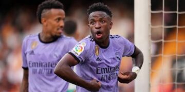 Vinicius Junior Faces Two-Match Suspension for Violent Conduct Against Valencia