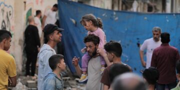 Israeli Airstrike Kills 10 in Gaza Humanitarian Zone