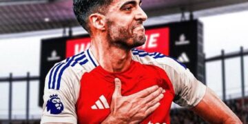 Late Brace From Mikel Merino Revives Arsenal’s Title Hopes