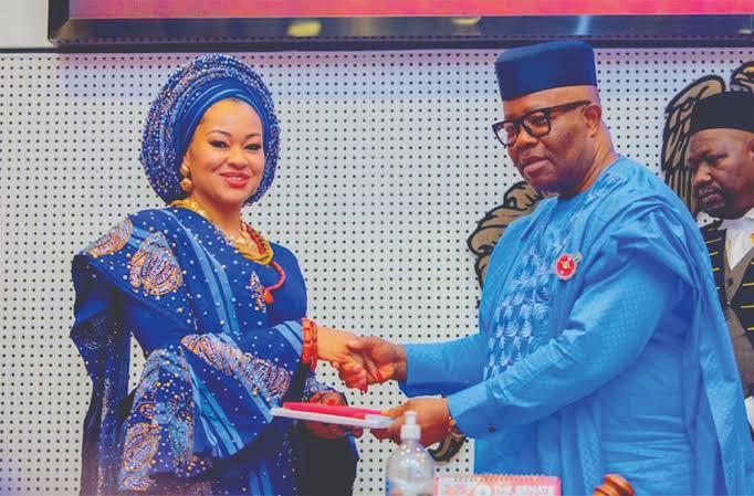 Akpabio Challenges Court’s Jurisdiction in Senator Natasha Akpoti-Uduaghan’s Suspension Case