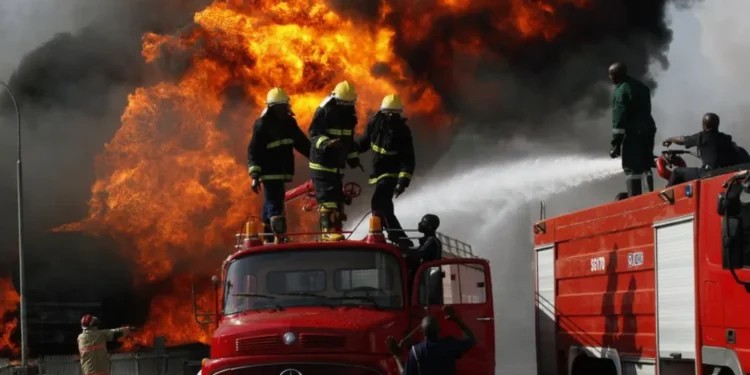 15 Injured In Lagos Gas Explosion