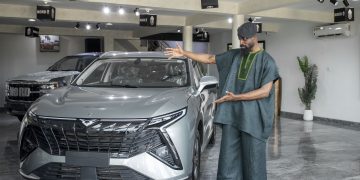 Nord Motors Gifts Chess Star Tunde Onakoya Brand New SUV After Friendly Match