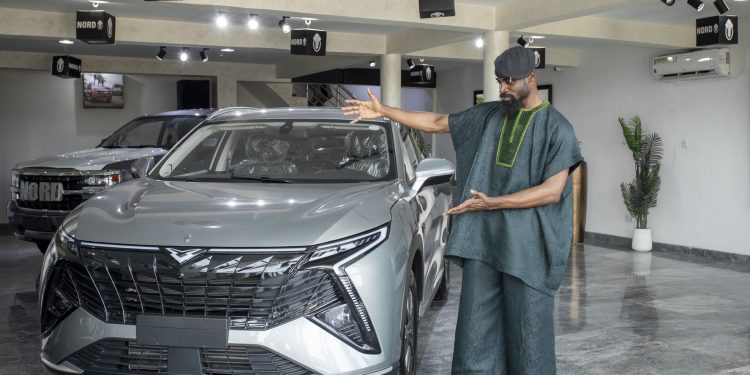 Nord Motors Gifts Chess Star Tunde Onakoya Brand New SUV After Friendly Match