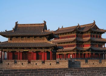 Ming Dynasty Tower Roof Collapses in China