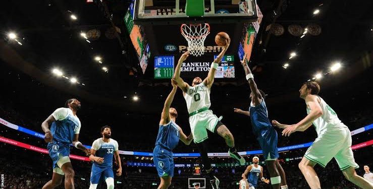 Tatum Has Surgery for Cut Achilles, Out For Rest of the Playoffs