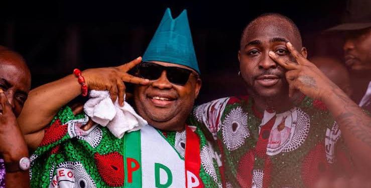 Davido Defends ‘Dancing Governor’, Says Adeleke Has Proven Critics Wrong