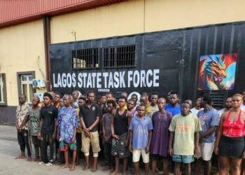 Lagos Taskforce Cracks Down on Criminal Hotspots, Detains 277 Suspects