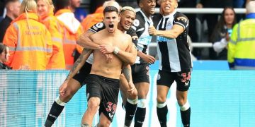 Guimaraes Winner as Newcastle Ends Chelsea’s Streak and Take Third