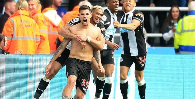 Guimaraes Winner as Newcastle Ends Chelsea’s Streak and Take Third