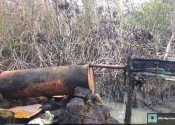 Nigerian Navy Dismantles Six Illegal Refining Sites In Delta