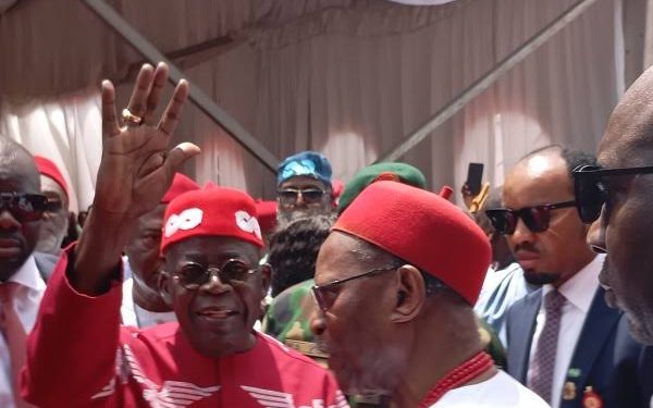 Tinubu Honoured as ‘Dike si mba Anambra’ by Anambra Traditional Rulers