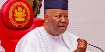 Akpabio Condemns Yelwata Killings in Senate Plenary